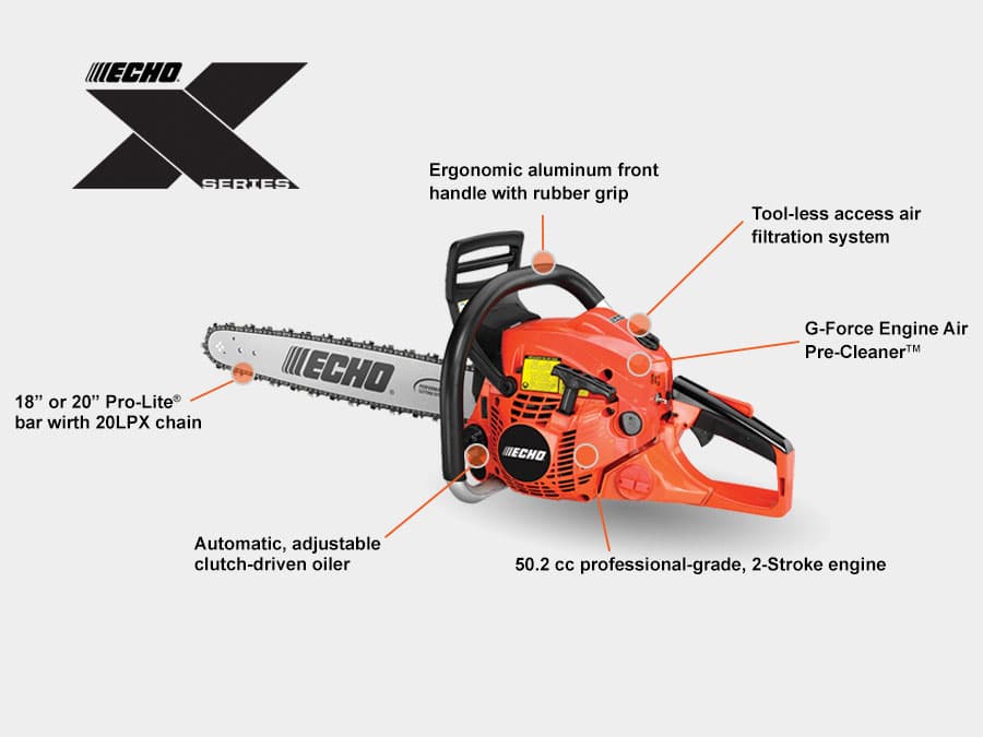 Echo CS-501P — Rear Handle Chainsaw